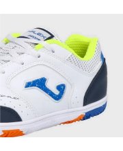 Chuteira Futsal Joma Top Flex Branca Juvenil